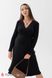 Платье для беременных и кормящих PAMELA Yula Mamma, черное, S