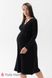 Сукня для вагітних та годуючих PAMELA Yula Mamma, чорне, S